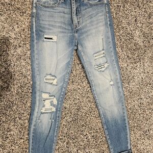 KanCan Light Blue Distressed Skinny Jeans